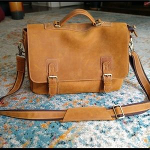 Leather Messenger Bag